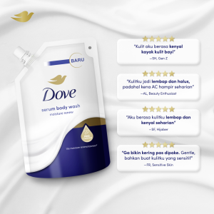 Gambar dari Produk Dove Serum Body Wash varian Pro-Ceramide